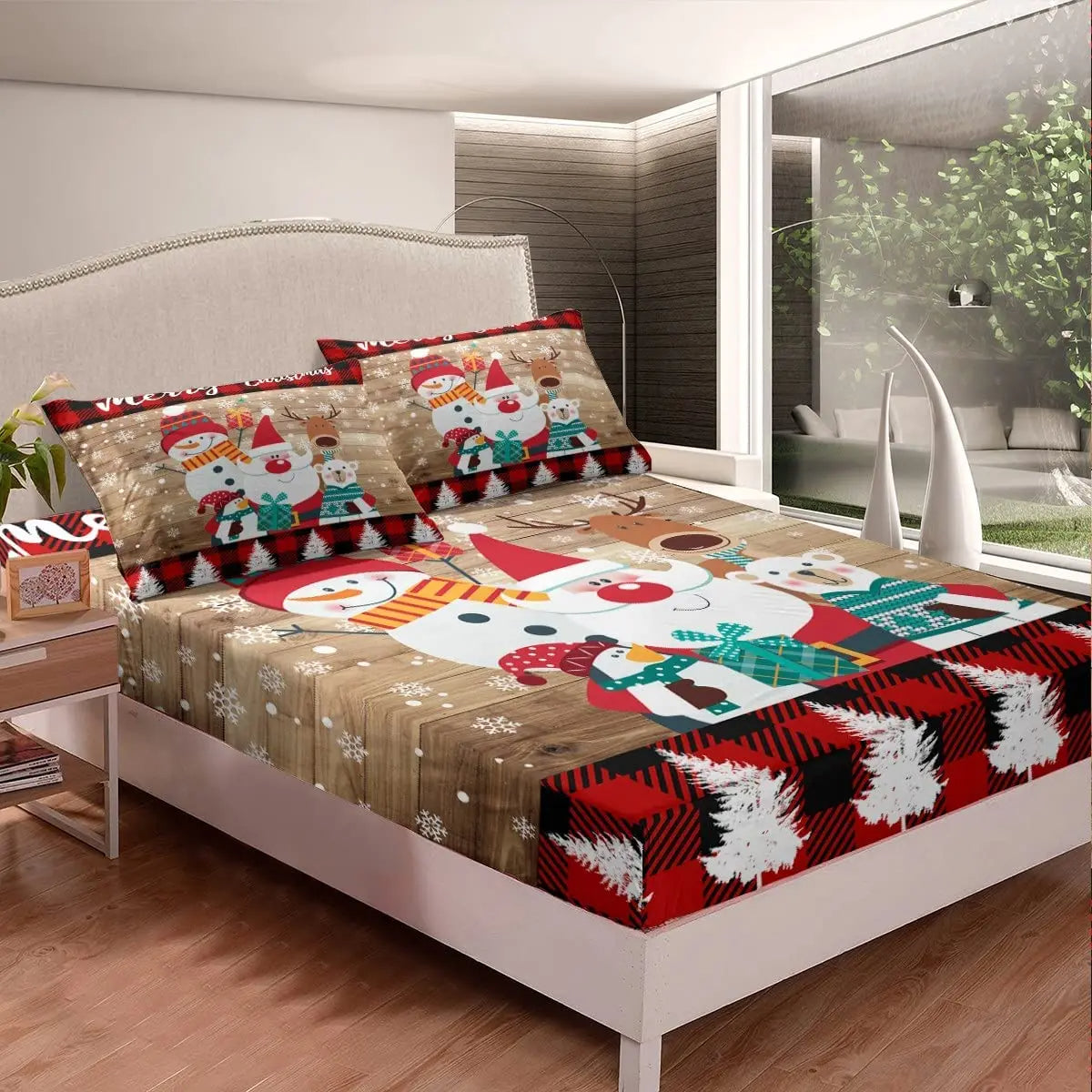 Christmas Polyester Bedding Set For Kids / Ruchi