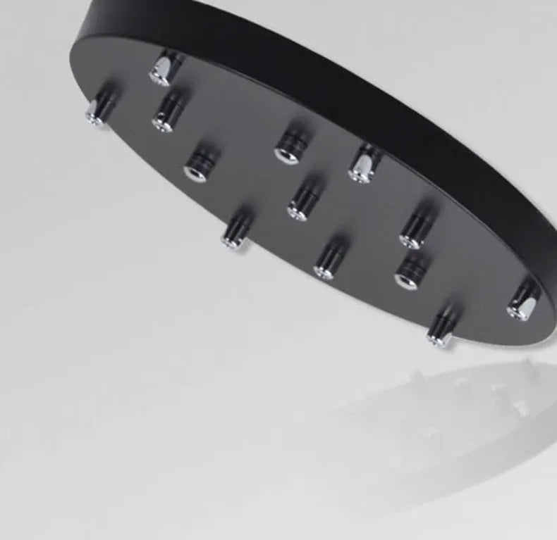 Black Modern LED Pendant Lighting / Ruchi