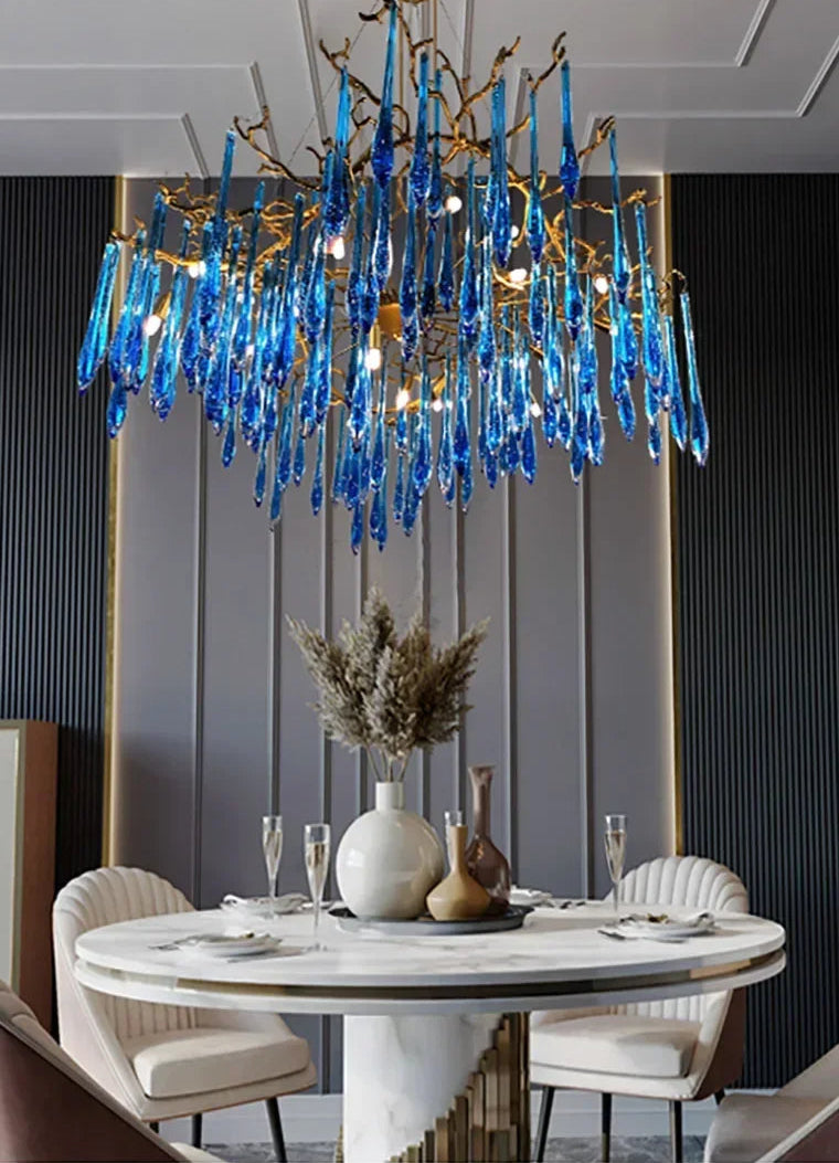 Modern LED Crystal Chandelier For Dining Room / Ruchi