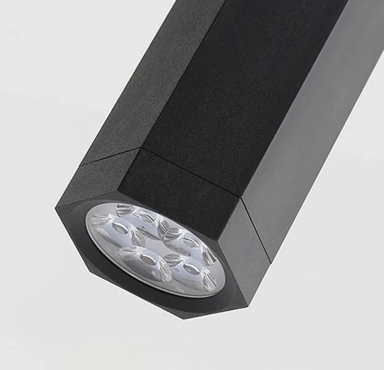 Black Modern LED Pendant Lighting / Ruchi