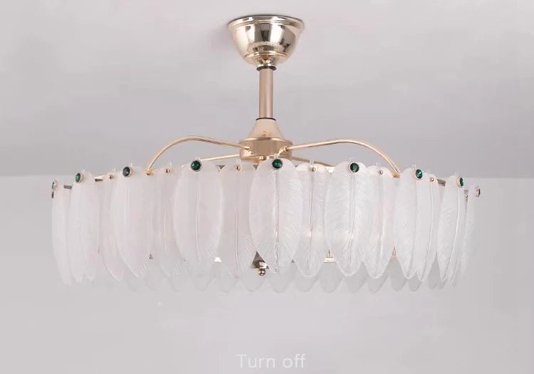 Remote Control Ceiling Fan With LED Light / Ruchi