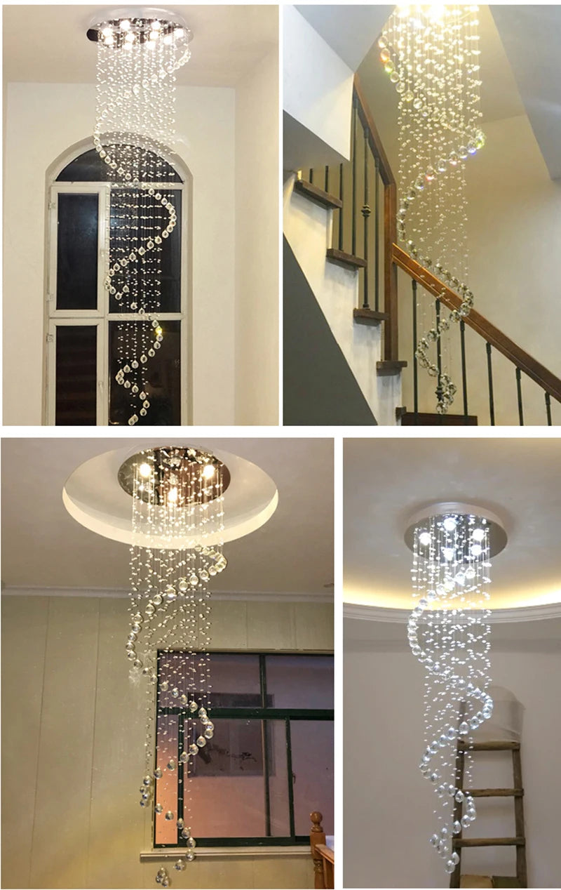 Remote Control LED Chandelier For Dining Room / Ruchi