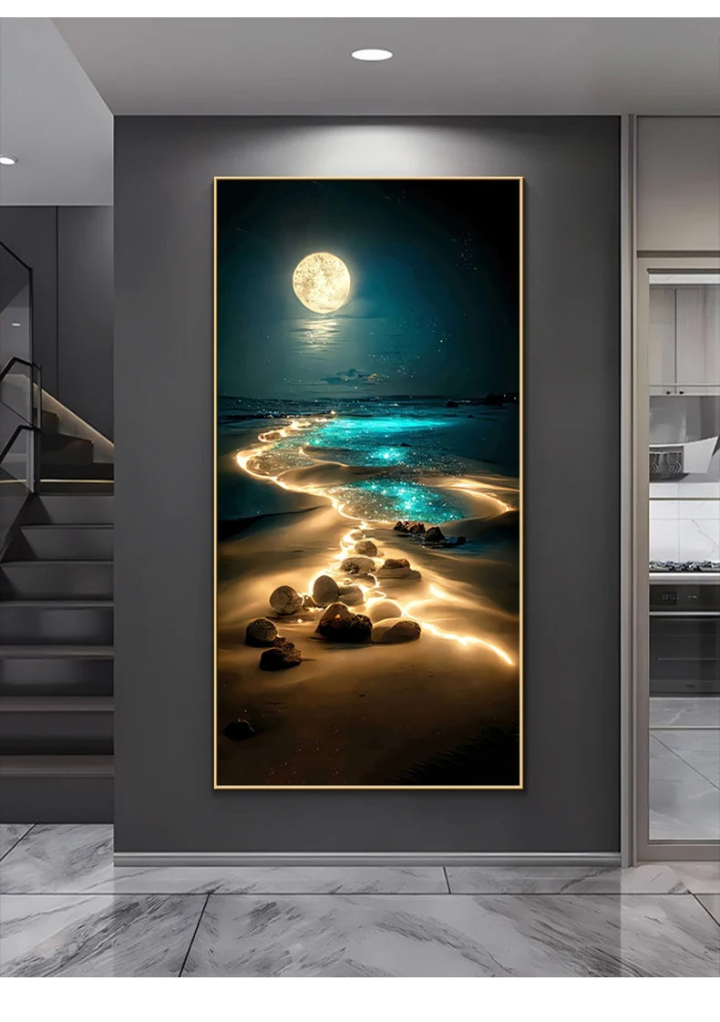 LED Painting Entrance Wall Lamp / Ruchi
