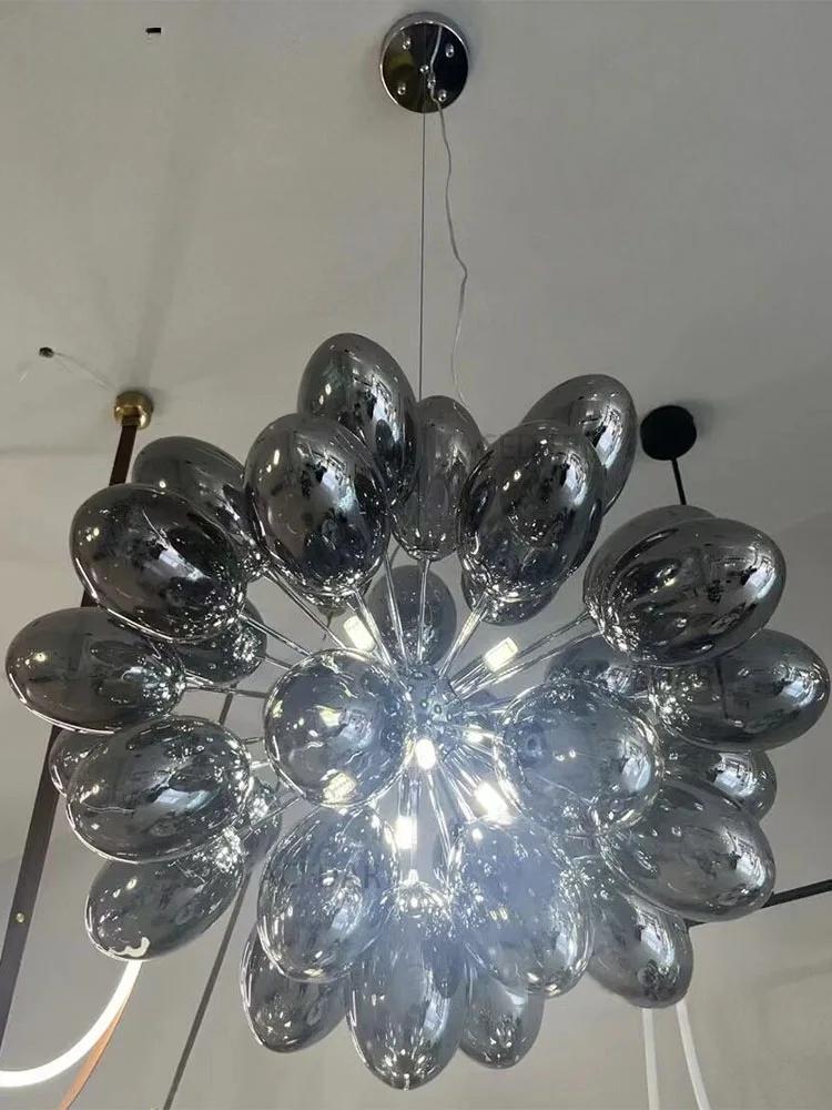 Modern Balloon Glass LED Pendant Chandelier Light / Ruchi