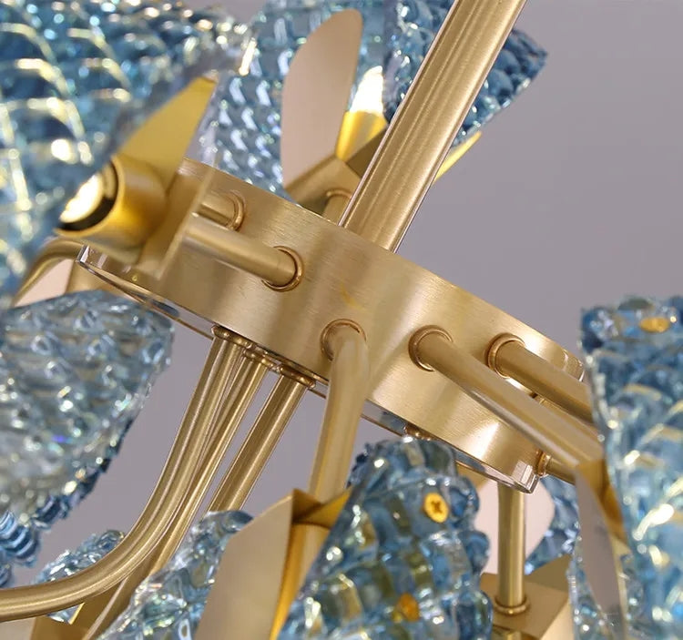 Gold Design LED Pendant Lamp / Ruchi