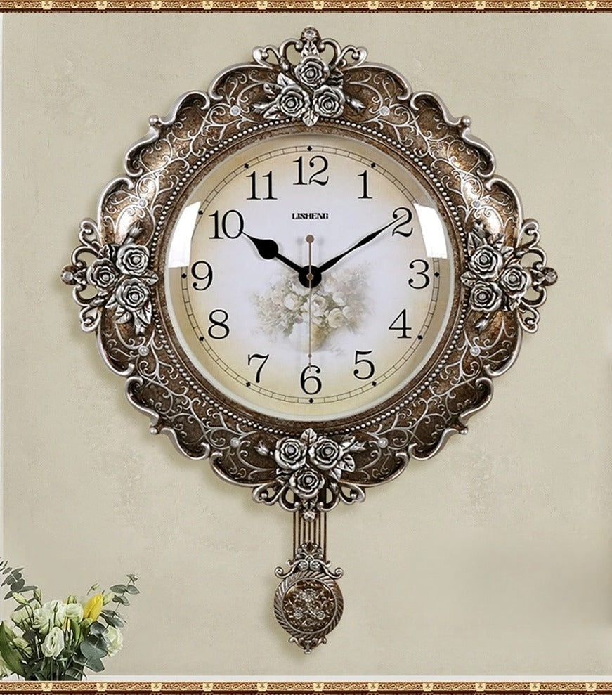 European Style Creative Wall Clock / Ruchi