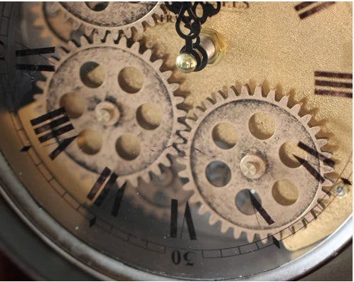 Vintage Mechanical Metal Alarm Clock / Ruchi