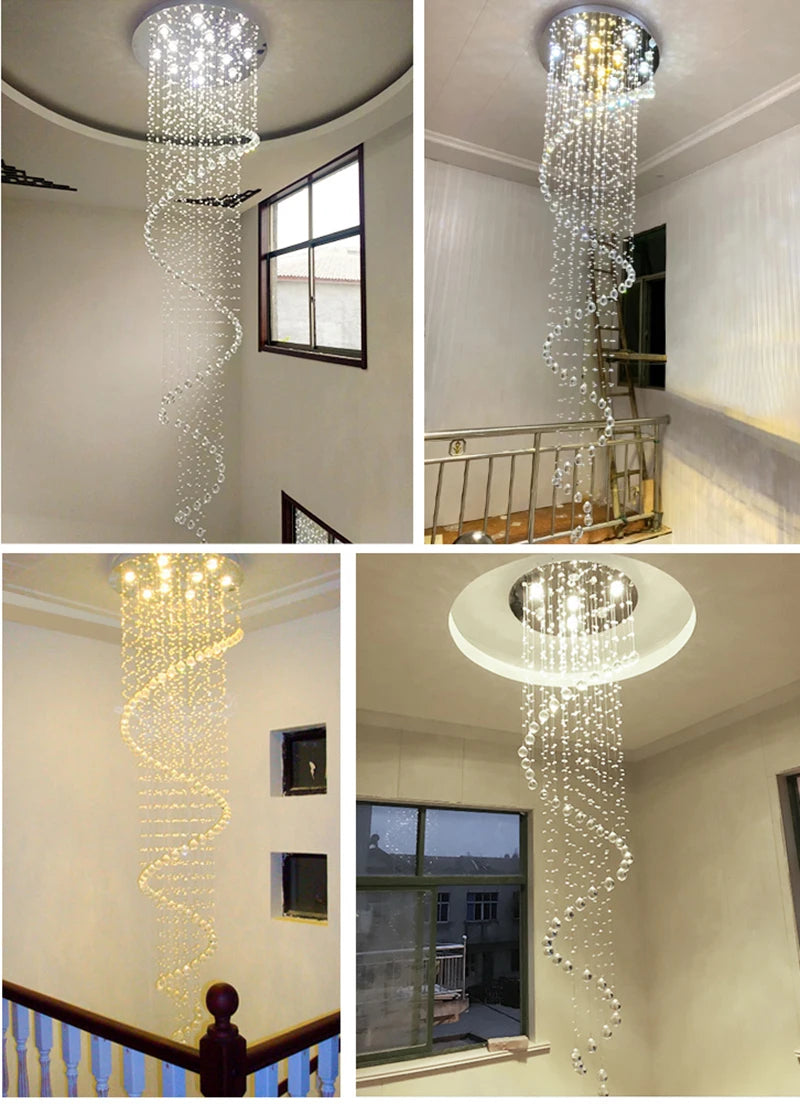 Remote Control LED Chandelier For Dining Room / Ruchi
