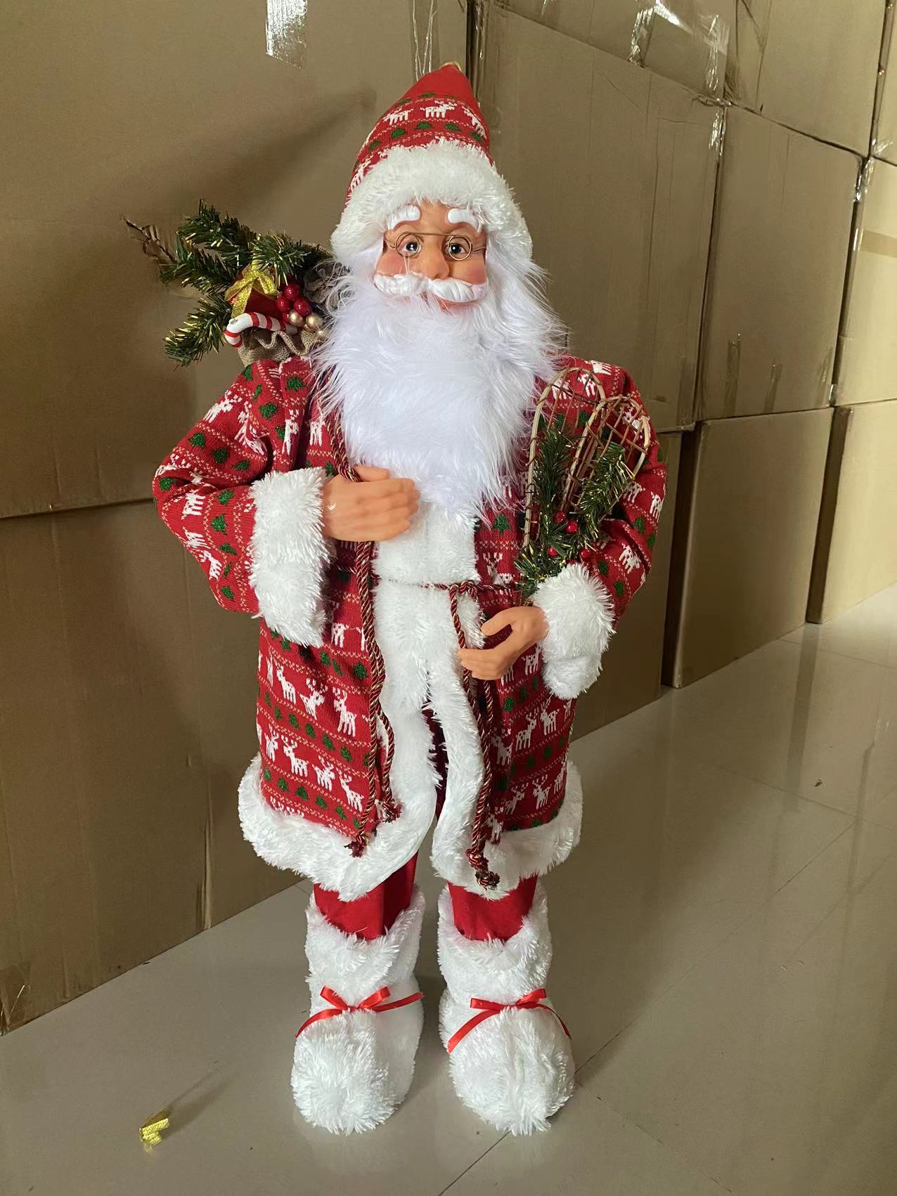 Large Vintage Santa Claus Doll / Ruchi