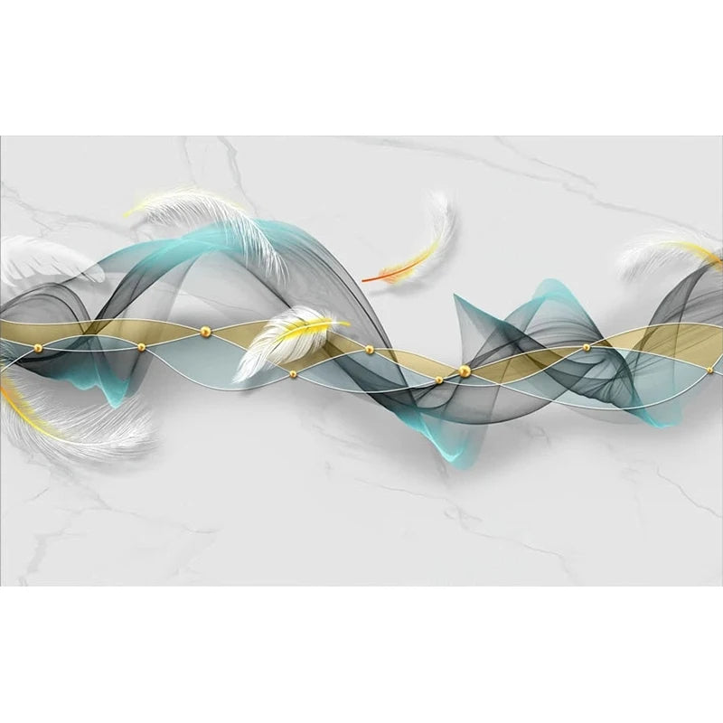 3D Wall Mural Wallpaper For Living Room / Ruchi