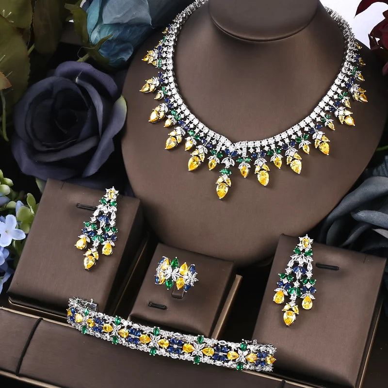 Silver Design Necklace Set For Women / Ruchi