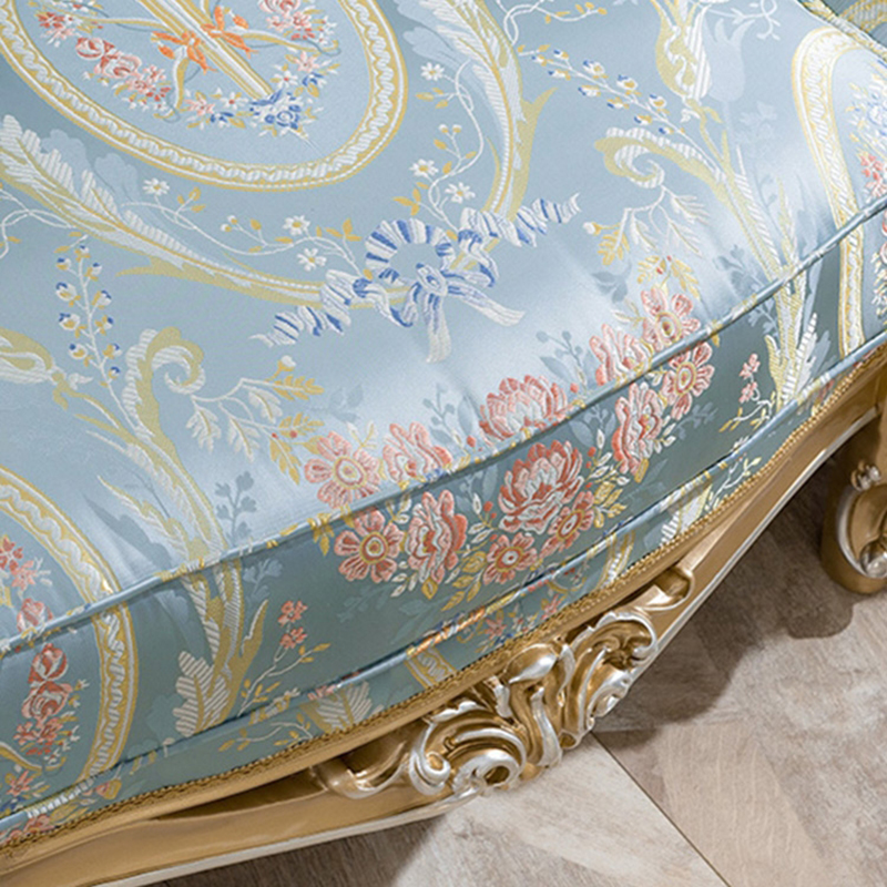 Liville Floral Fabric European Sofa Set / Ruchi