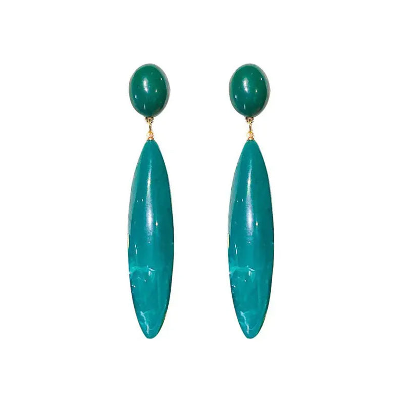 Modern Stud Green Earring For Women / Ruchi