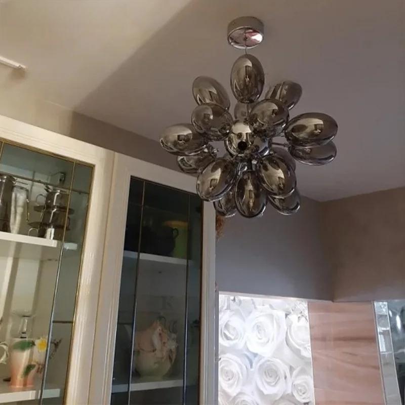 Modern Balloon Glass LED Pendant Chandelier Light / Ruchi