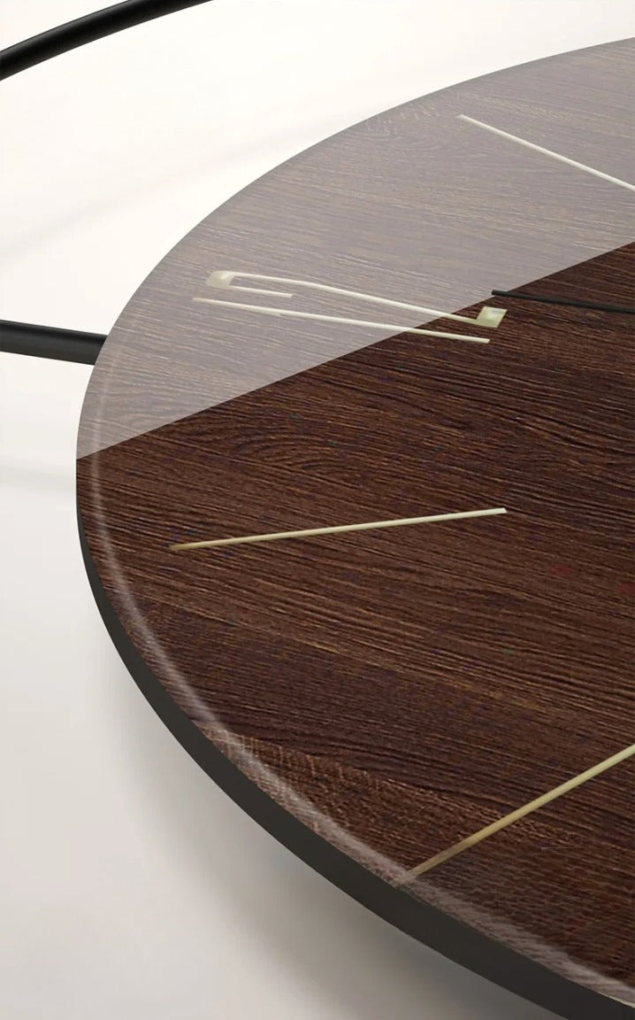 Modern Mounted Wall Clock For Living Room / Ruchi
