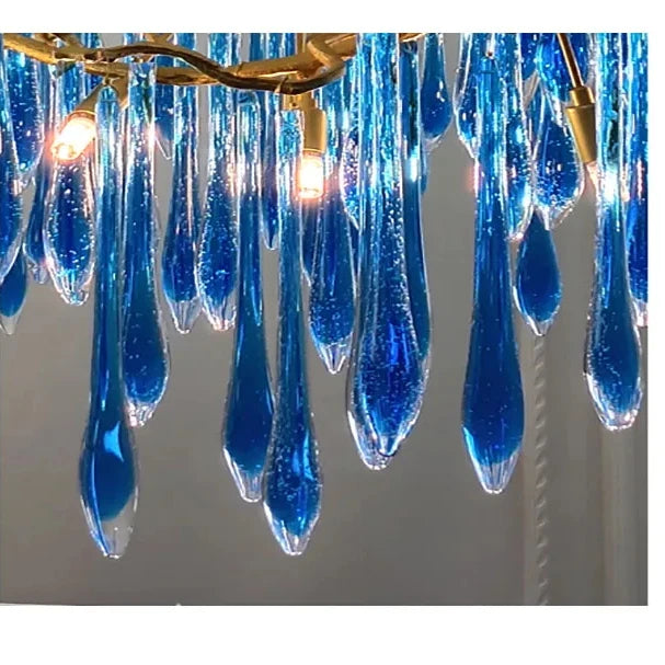 Modern LED Crystal Chandelier For Living Room / Ruchi