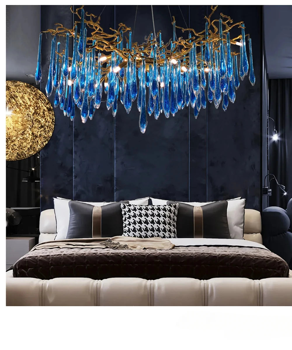 Modern LED Crystal Chandelier For Dining Room / Ruchi