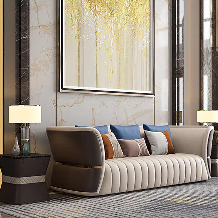 3+2+1+1 Leather Sofa Set / Ruchi