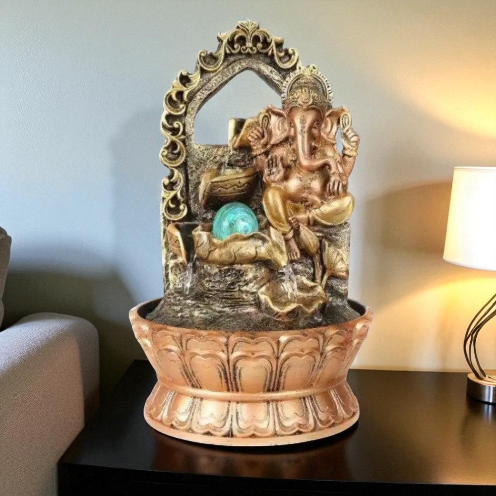 Aesthetic LED Resin Fountain / Ruchi