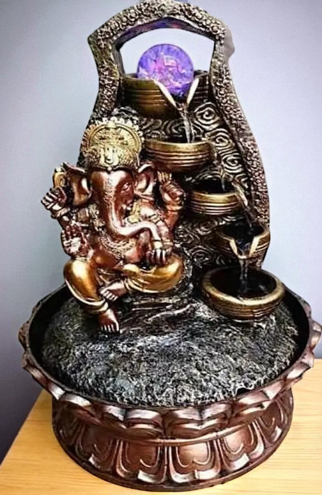 Bronze Finish Polyresin Fountain / Ruchi