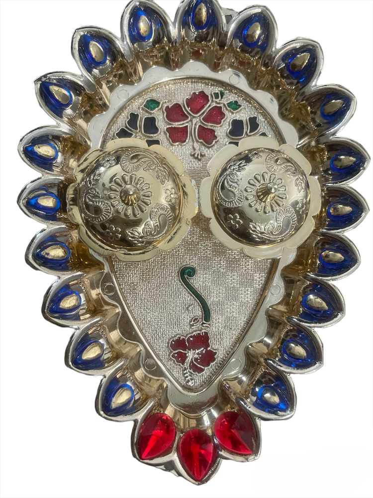 Rakhi Lumba Metal Thali Set For Brother / Ruchi