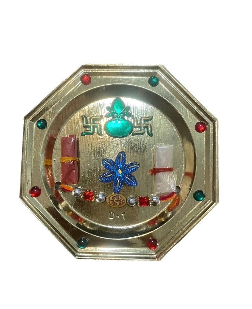 Raksha Bandhan Rakhi Thali Set / Ruchi