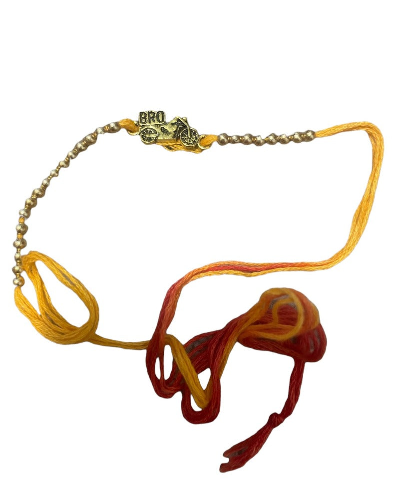 Lumba Rakhi Metal Thali Set For Brother / Ruchi