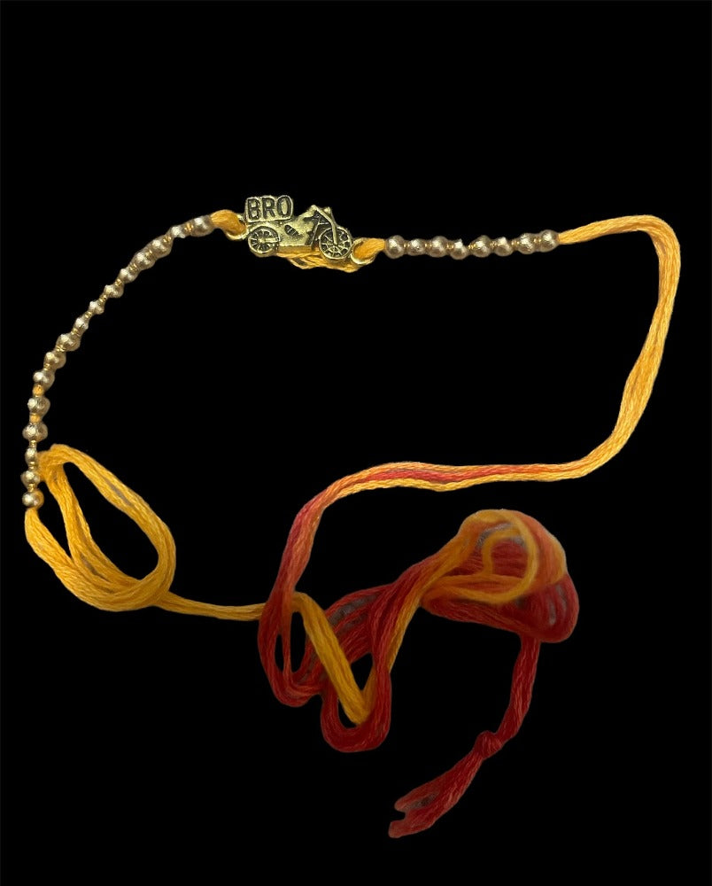 Lumba Rakhi Metal Thali Set For Brother / Ruchi