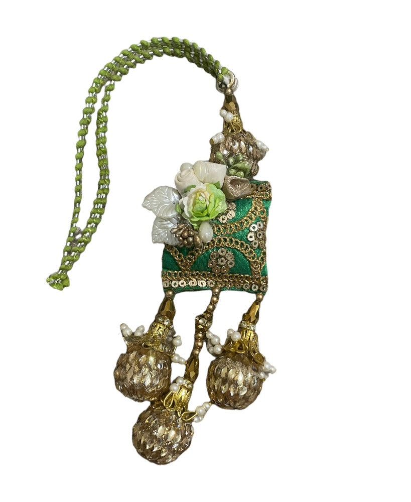 Ganesha Designed Lumba Rakhi Thali Set / Ruchi