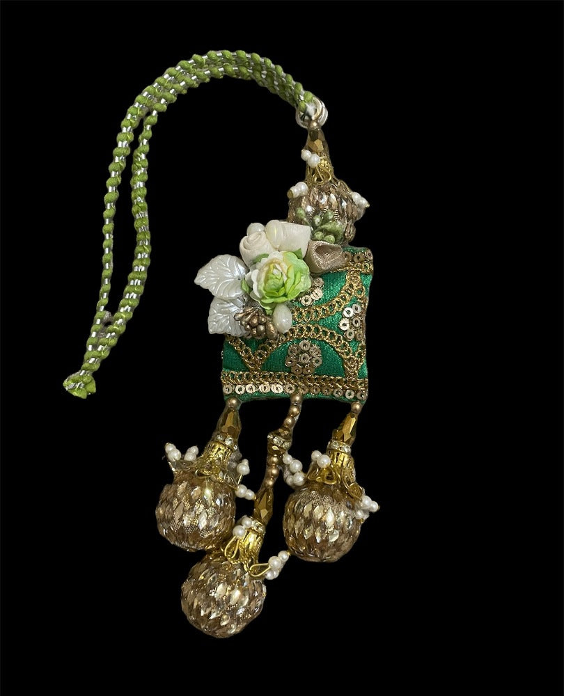 Ganesha Designed Lumba Rakhi Thali Set / Ruchi