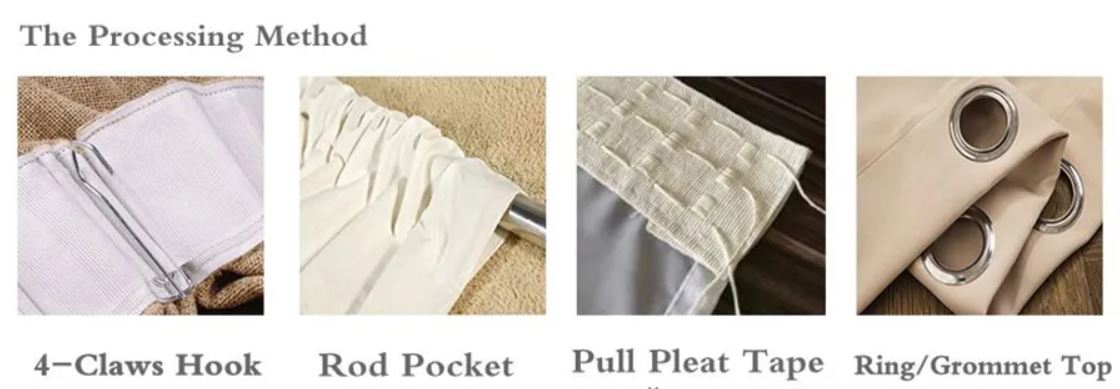 Floral Embroidered Tulle Window Curtain / Ruchi