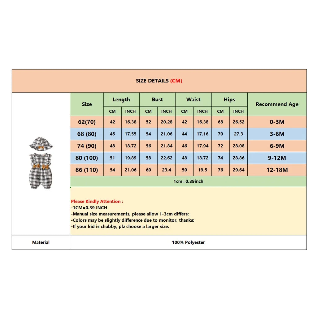 Cute Plaid Design Summer Comfy Polyester Outfit Set / Ruchi