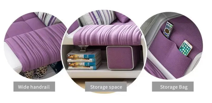 Multifunctional Contemporary Fabric Sectional Sofa
