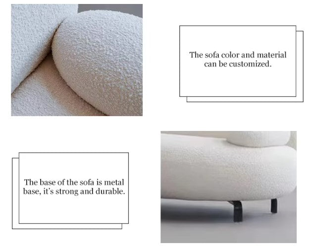 Minimalistic Microfiber Modern Sofa Set / Ruchi