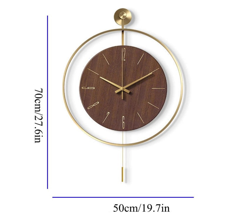 Modern Mounted Wall Clock For Living Room