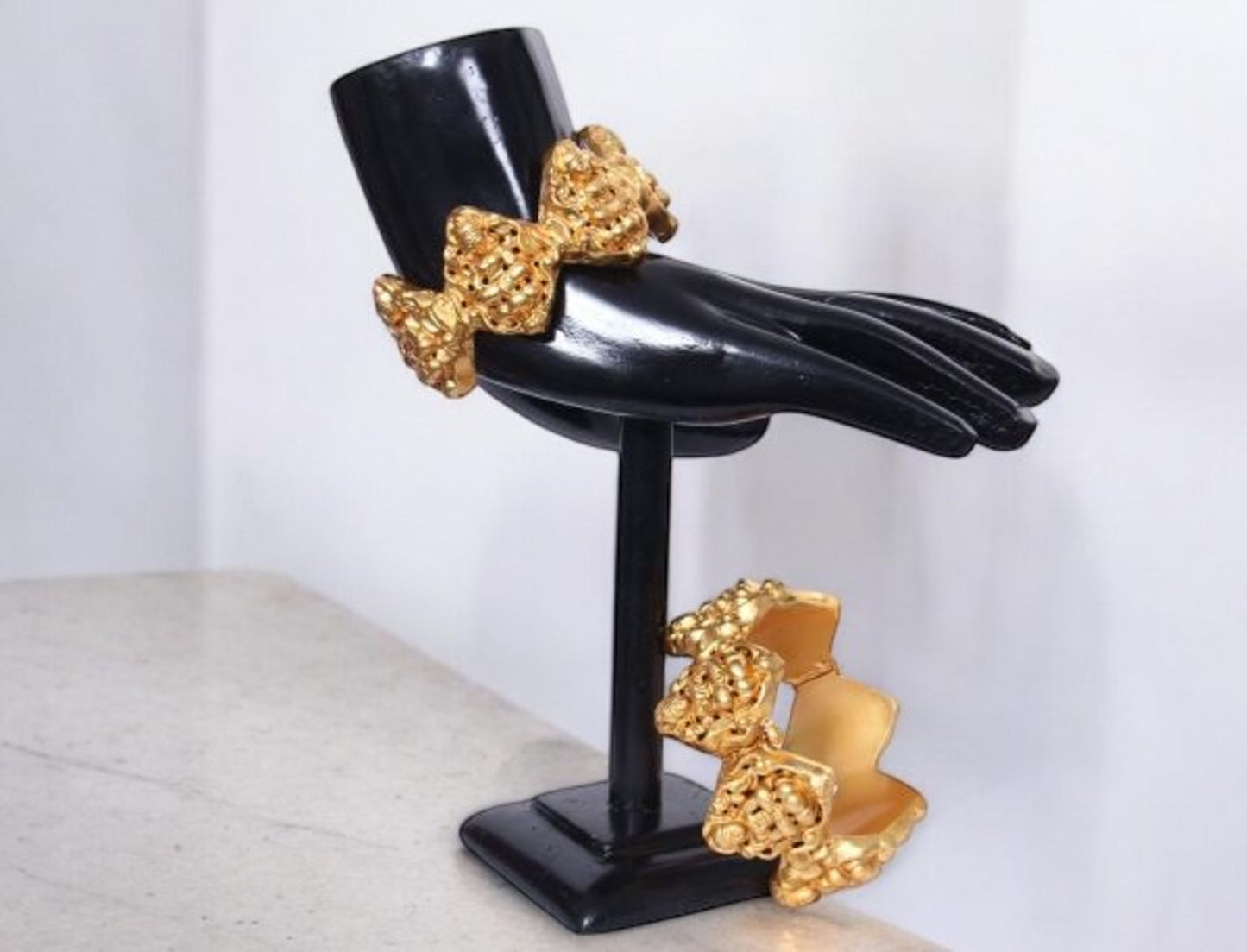 Gold Plated Indian Bangles Set / Ruchi