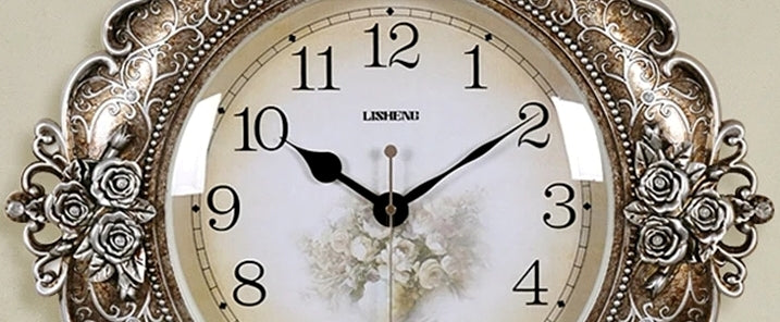 European Style Creative Wall Clock / Ruchi