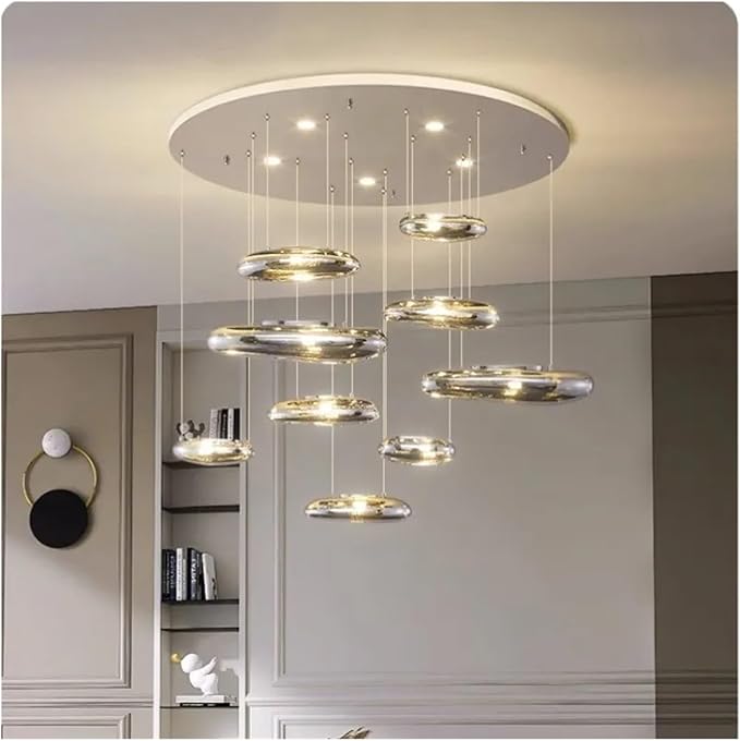 Modern Cobblestone LED Chandelier / Ruchi