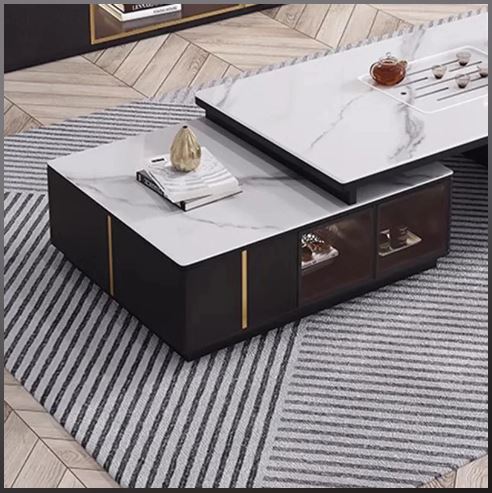 Extendable Coffee Table With TV Stand / Ruchi