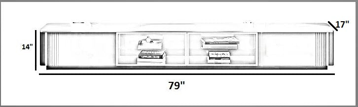 Extendable Coffee Table With TV Stand / Ruchi