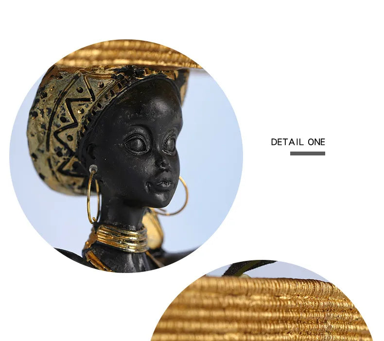 Tribal Decorative Resin Sculptures For Home / Ruchi