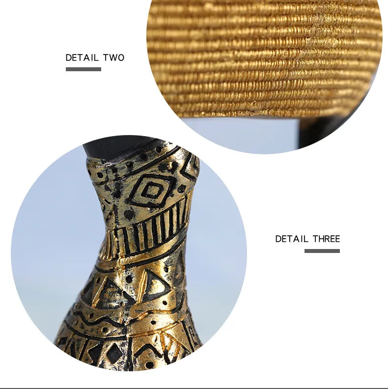 Tribal Decorative Resin Sculptures For Home / Ruchi