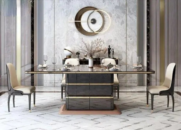 Modern Wooden Dining Table Set / Ruchi