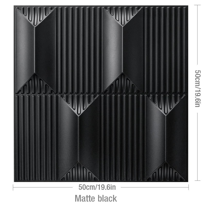 12 Pcs 3D Geometric Shaped Modern Wall Sticker / Ruchi