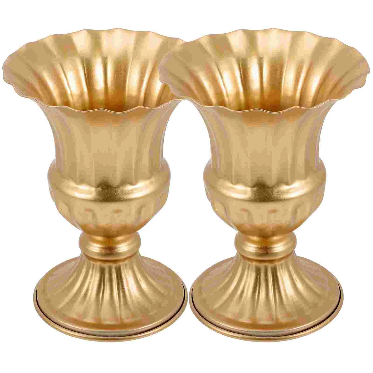 Metal Floor Vase Decor Set For Outdoor / Ruchi