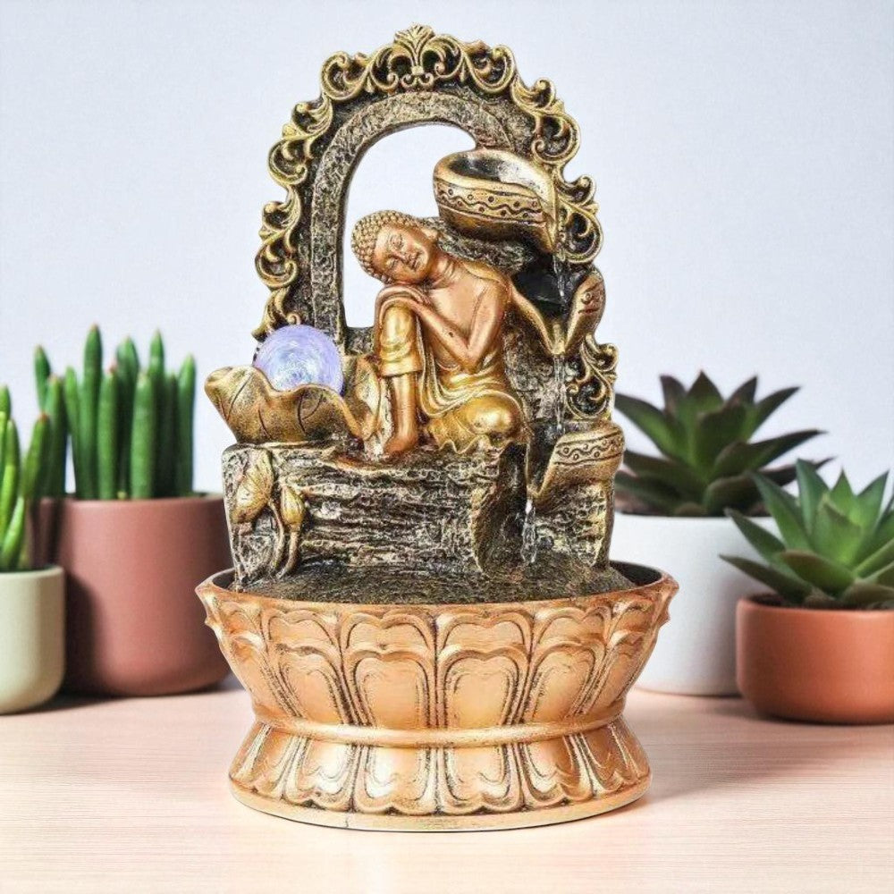 Appealing Resin Statue Water Fountain / Ruchi