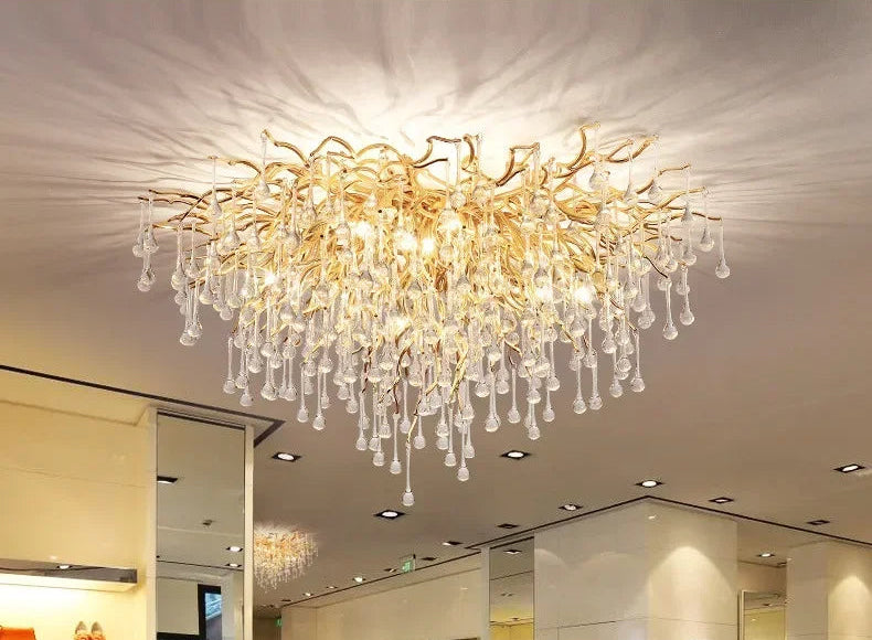 Crystal LED Ceiling Light Chandelier / Ruchi
