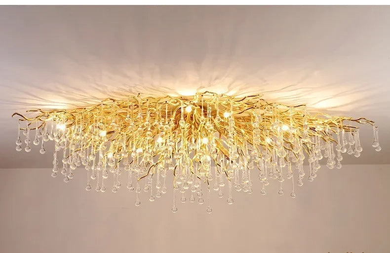Crystal LED Ceiling Light Chandelier / Ruchi