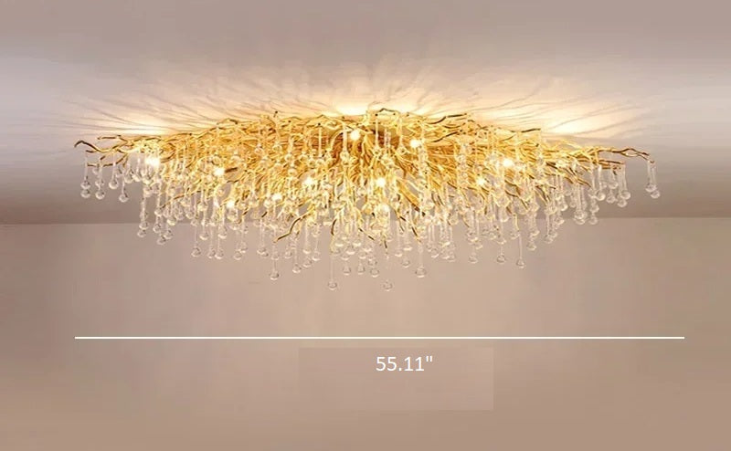 Crystal LED Ceiling Light Chandelier / Ruchi