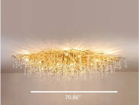 Crystal LED Ceiling Light Chandelier / Ruchi